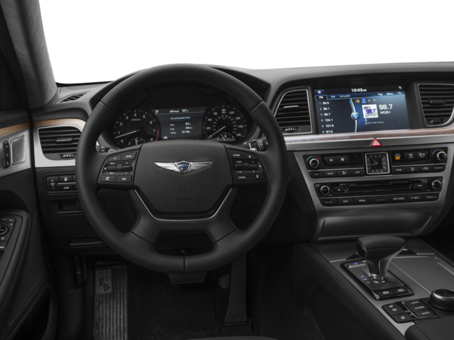 2018 Genesis G80 — interior view