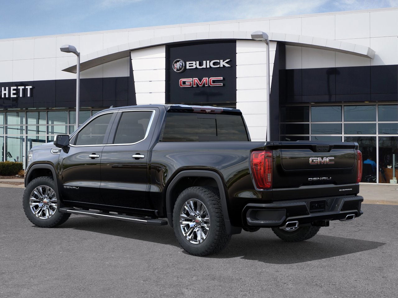 2026 GMC Sierra 1500 — rear three-quarter view