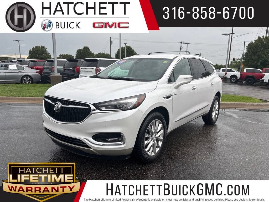 2020 Buick Enclave Premium in Includes Satin Nickel Lower Exterior Accent Color.) — front three-quarter view
