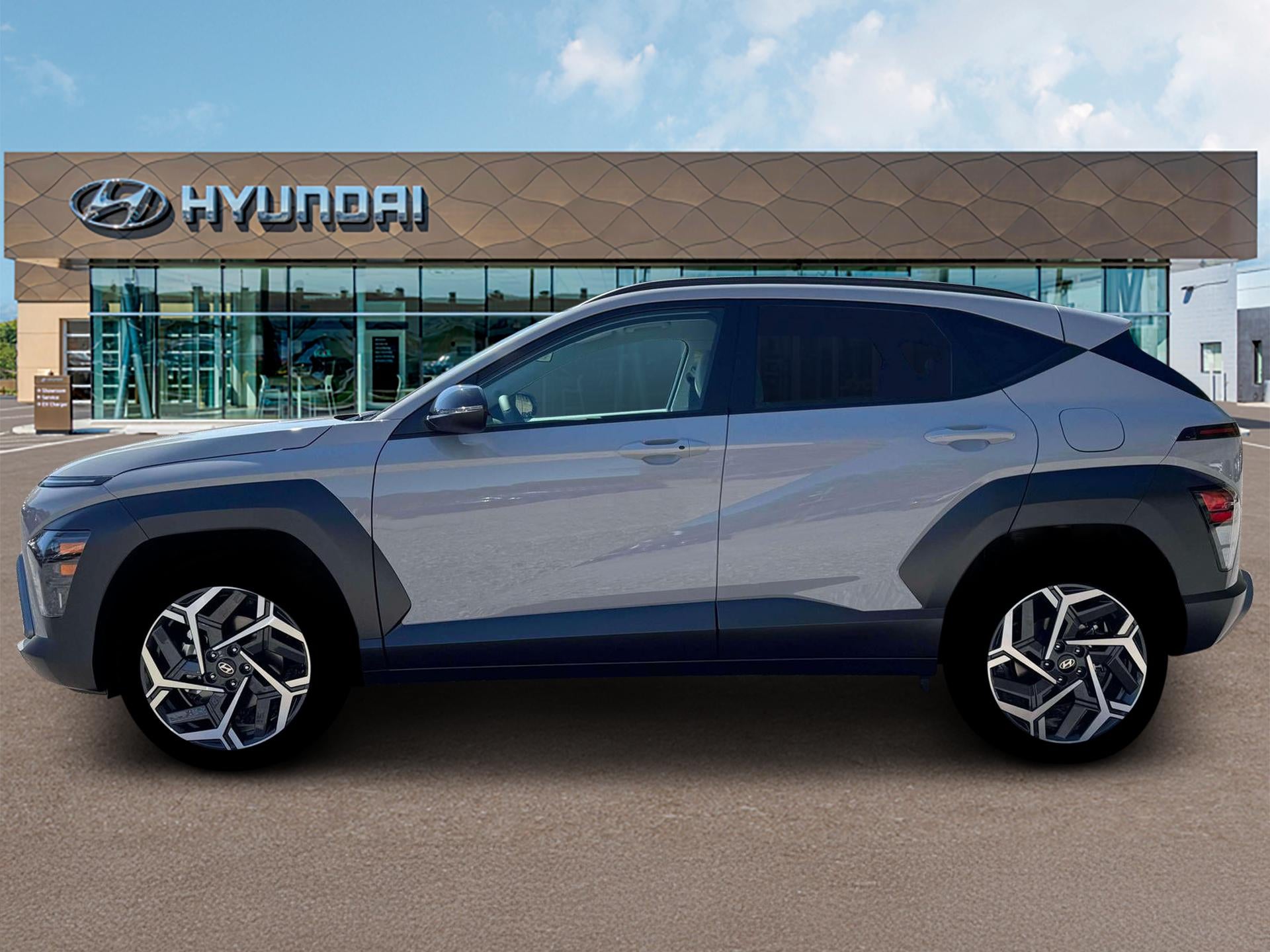2026 Hyundai Kona — rear three-quarter view