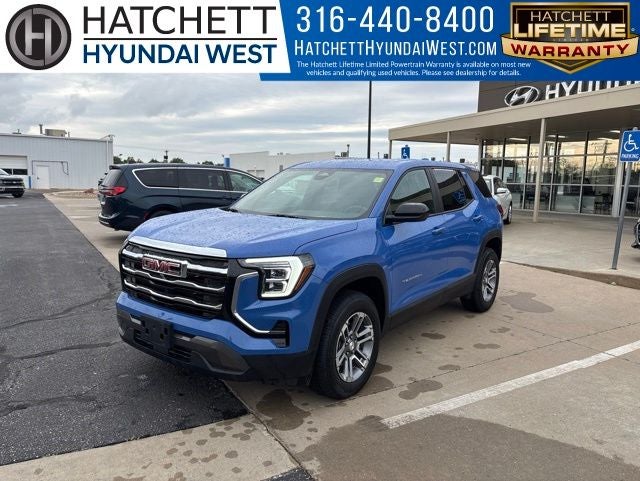 2026 GMC Terrain Elevation in Rapids Metallic — front three-quarter view