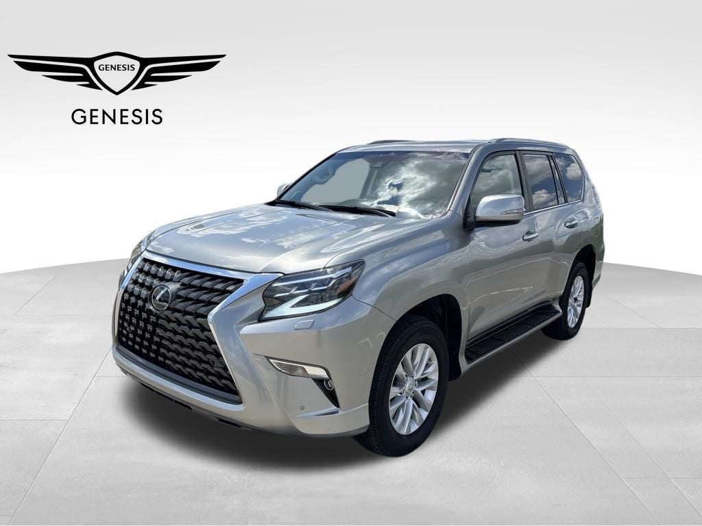 2023 Lexus GX 460 Premium in Silver — front three-quarter view