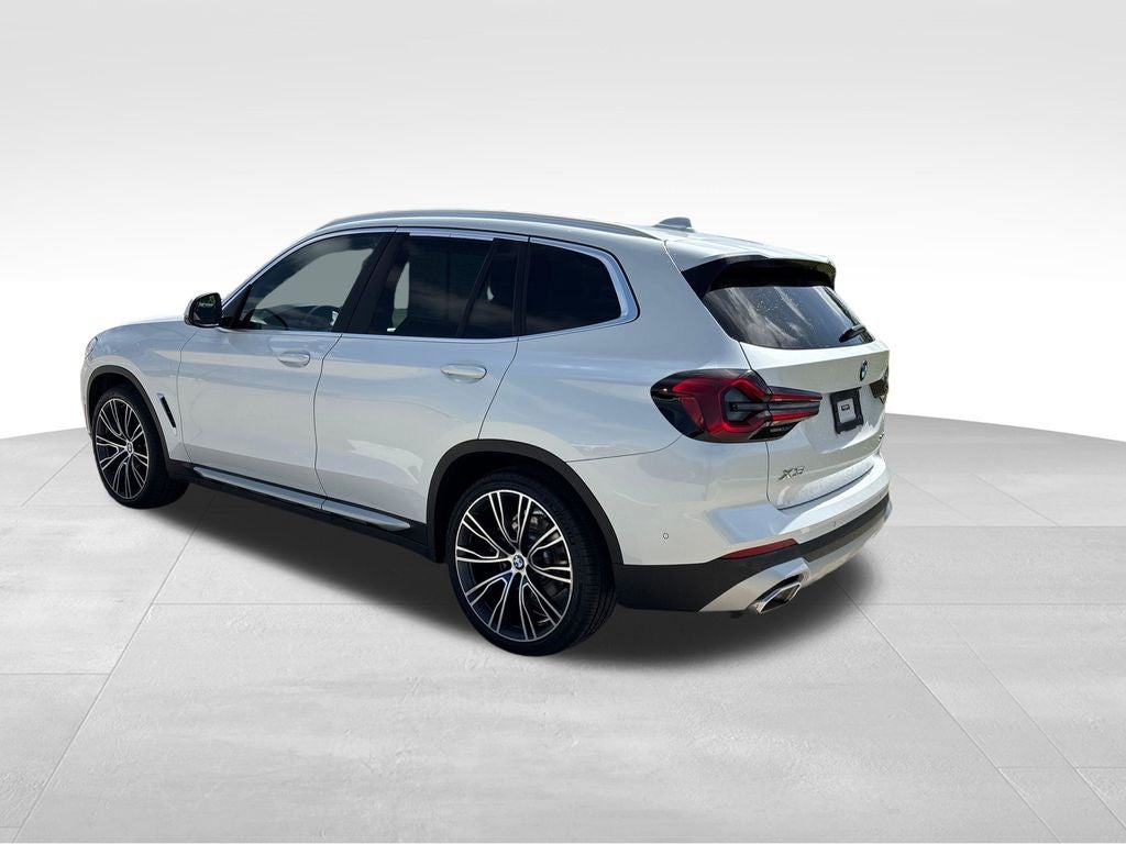 2023 BMW X3 — rear three-quarter view